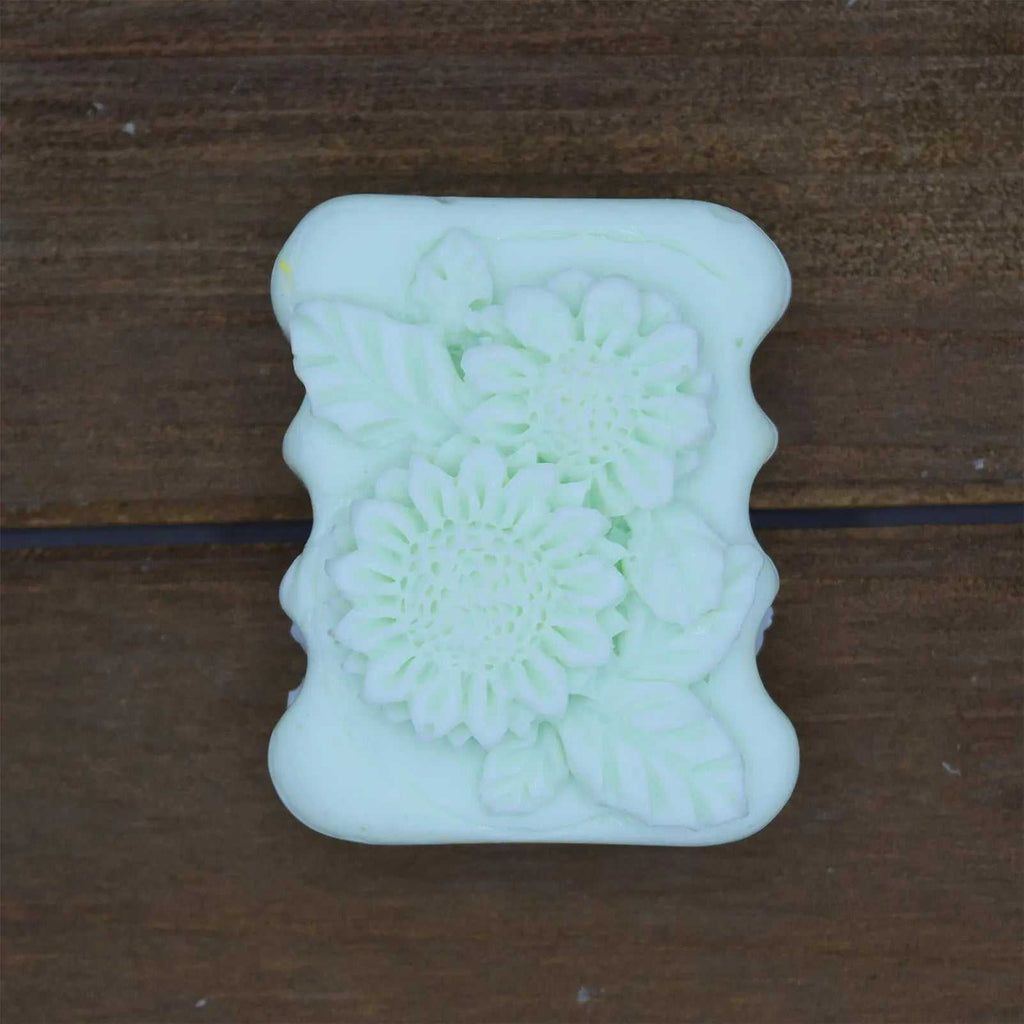 Decorative Natural Crafted Goat Milk Soap Bar 2.5 oz (rectangle shaped)-1