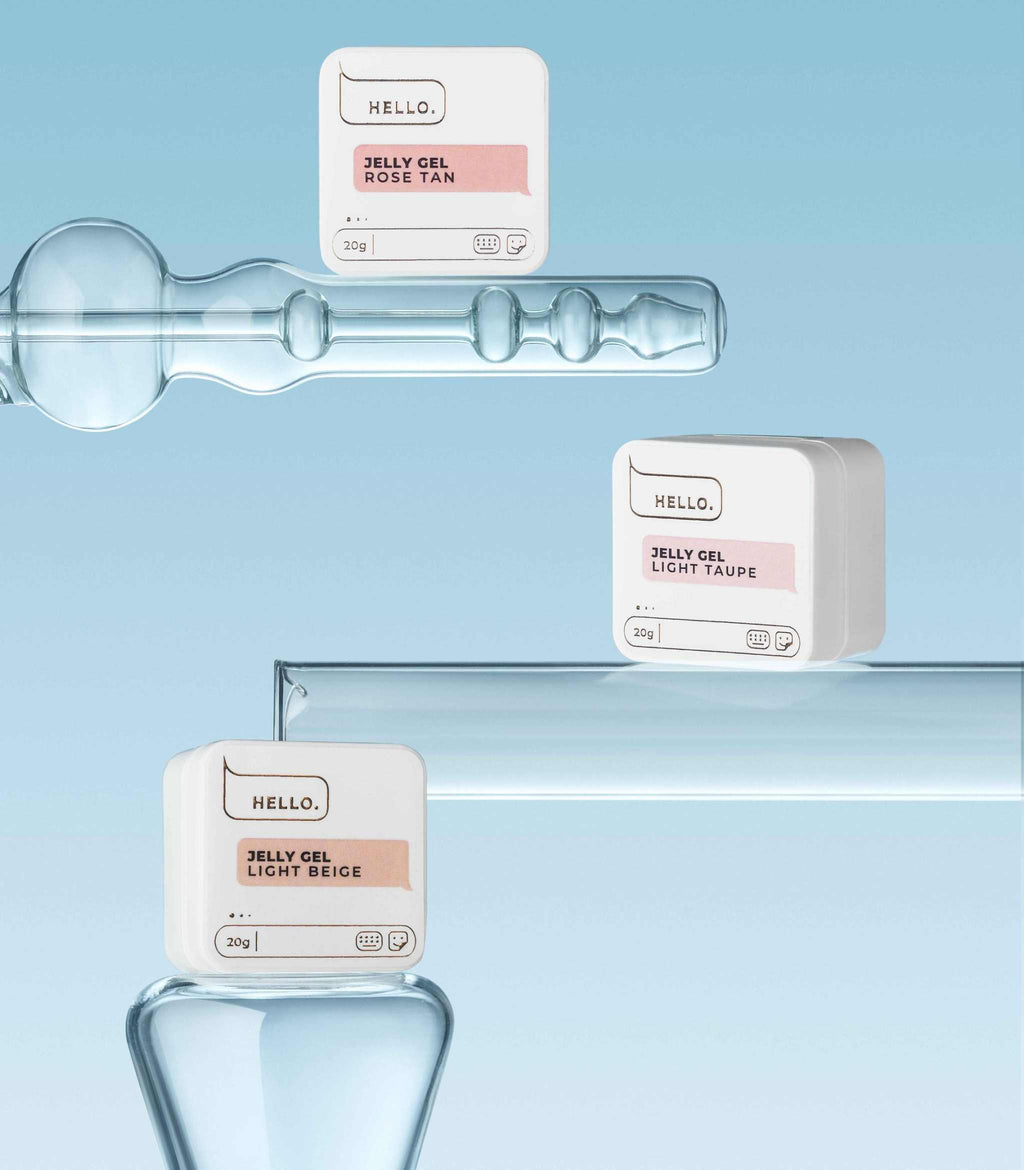 JELLY GEL, LIGHT TAUPE, 20g -HELLO-3