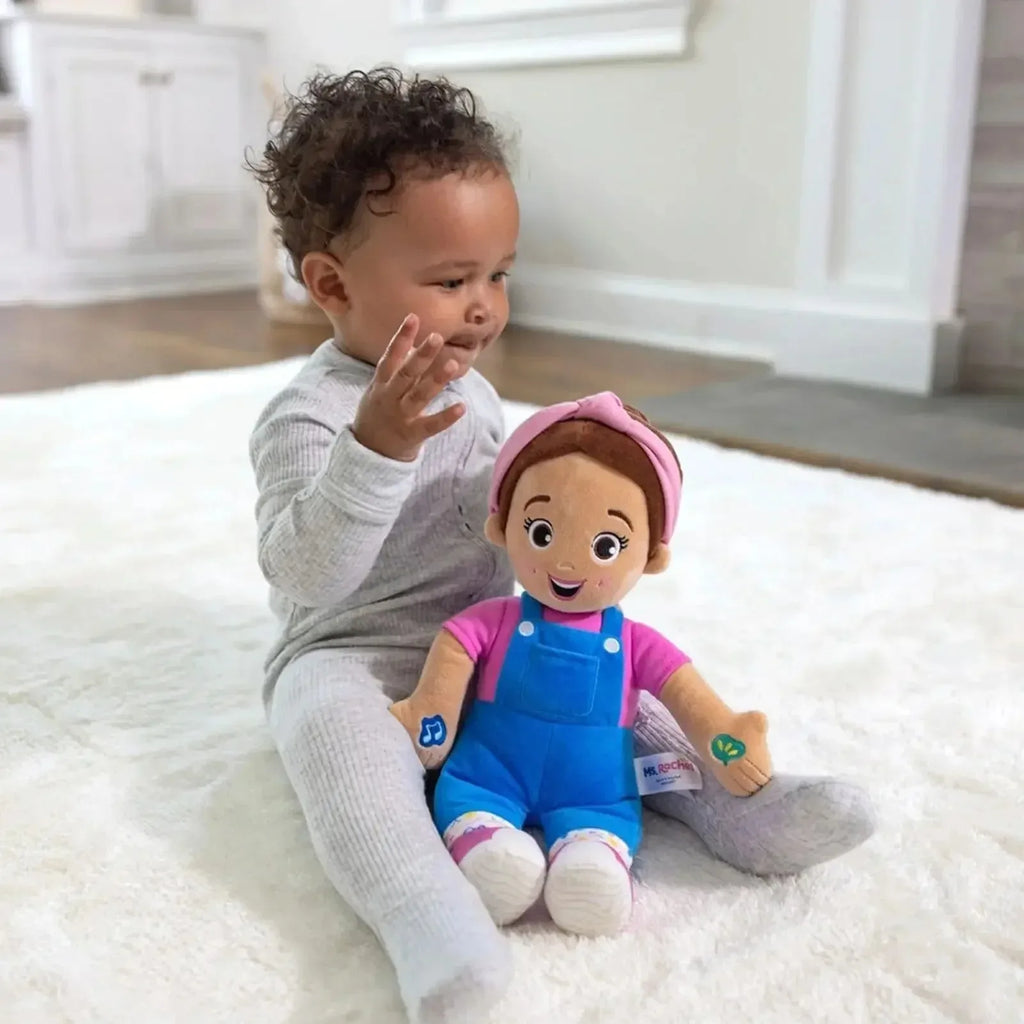Miss Rachel Plush Toy Rachel Doll Sing Music Sound Birthday Party Supplies Decor Soft Toy Decoration Gift