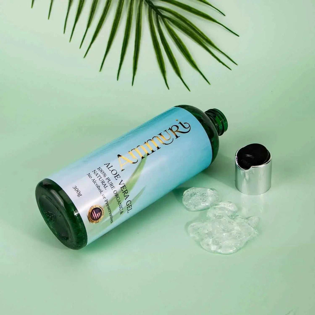 Ammuri Organic Aloe Vera Gel 5 Pack | Natural Hydrating & Soothing Gel for Face, Body & Hair | Pure, Additive-Free Skincare for All Skin Types-3